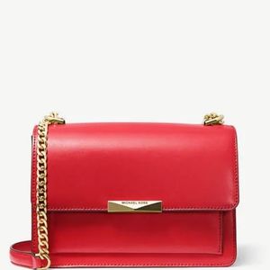 Michael Kors  Jade Extra Small Leather Crossbody Bag NWT with cloth bag